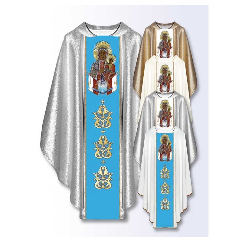 Marian chasuble of Our Lady of Czestochowa (502) - Best Catholic Shop