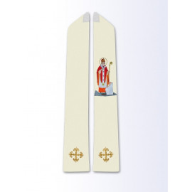 Stole with the image of St. Stanislaus - bishop and martyr