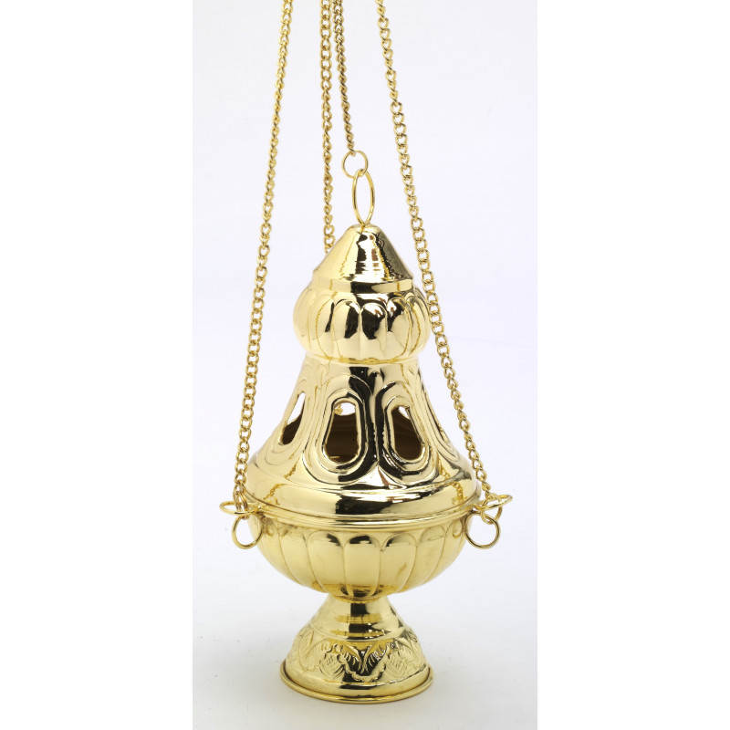 Brass thurible - 24 cm - Best Catholic Shop