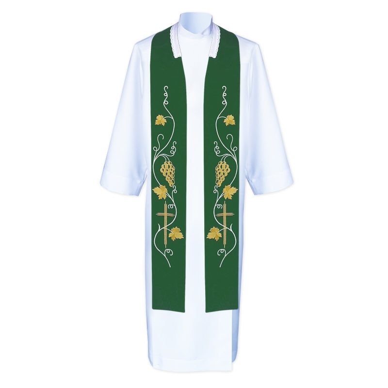 Embroidered priest's stole - concelebration (2) - Best Catholic Shop