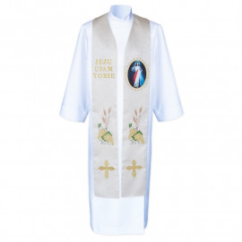 Priest's stole - Jesus, I trust in You