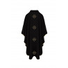 Black Eucharistic chasuble - Image 1