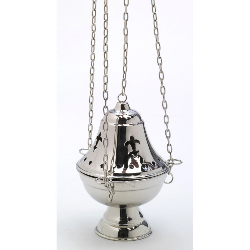 Silver set - boat + thurible (4) - Best Catholic Shop