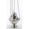 Silver set - boat + thurible (4) - Image 1