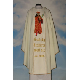 Chasuble with the image of St. Casimir