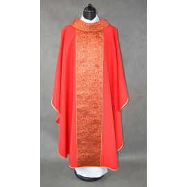 Exclusive red chasuble
