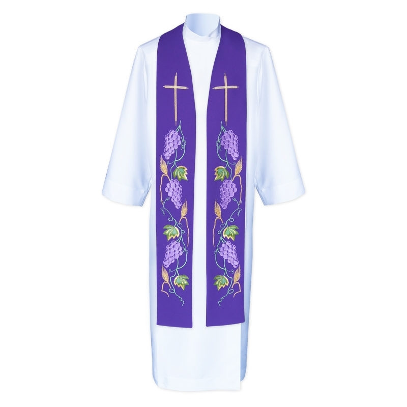 Embroidered priest's stole - concelebration (1) - Best Catholic Shop