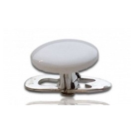 Plastic collar button