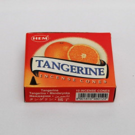 Incense cone - Mandarin (10 cones)