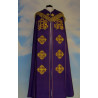 Embroidered cope - IHS (liturgical colors) - Image 1