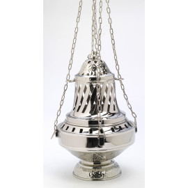 XXL nickel thurible - 33 cm