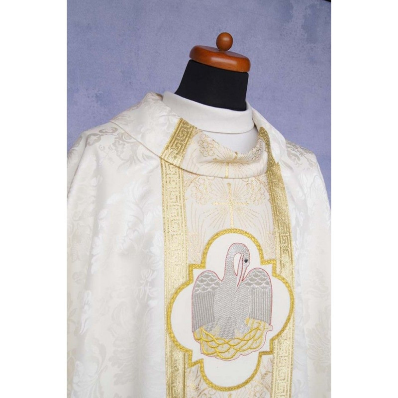 Gothic Chasuble - Pelican (26) - Best Catholic Shop