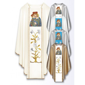 Embroidered chasuble - MB Kalwaryjska (1)