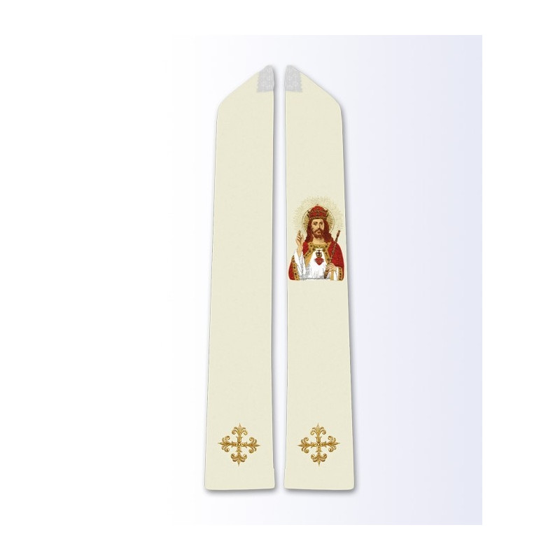 Stole with the image of Christ the King - Best Catholic Shop