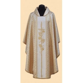 Gold embroidered chasuble (43A)
