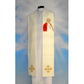 Stole with the image of Saint John Paul II