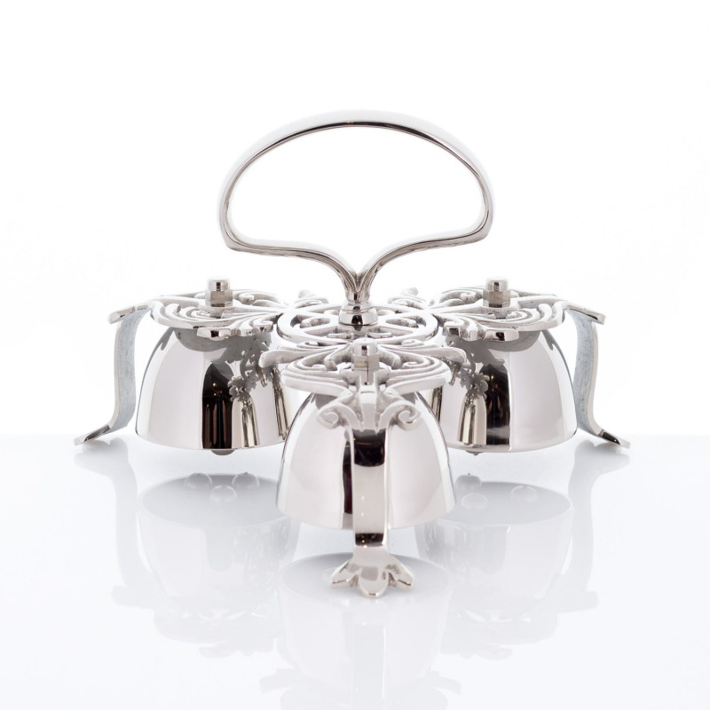 Altar Bells - Nickel plated brass - 4 tons (18) - Best Catholic Shop