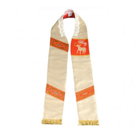 Easter priest's stole with a lamb (2)