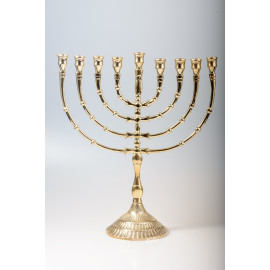 Menorah candlestick - 9 candles - 32 cm