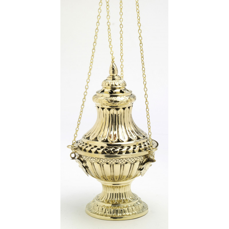 Brass thurible - 30 cm - Best Catholic Shop