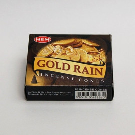 Incense cone - Gold Rain (10 cones)