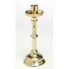 Altar candlestick in solid brass - 32 cm - Image 2