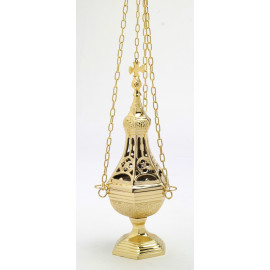 Thurible cast brass 31 cm