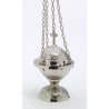 Censer + boat + spoon - a set of silver color - Image 3