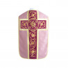 Roman chasuble IHS - pink, jacquard (36) - Image 2