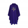 Gothic chasuble Cross, ears - liturgical colors (2) - Image 3