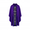Gothic chasuble IHS jacquard - liturgical colors (16) - Image 3
