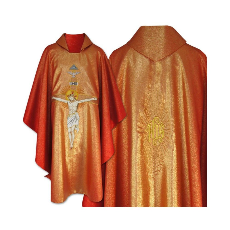 Gothic Chasuble - Crucifixion of Jesus (24) - Best Catholic Shop