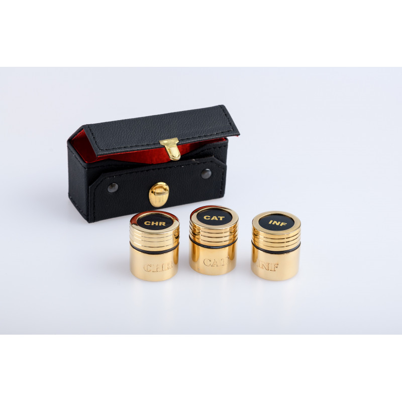 Holy Oil Stocks - INF, CHR, CAT + leather case - Best Catholic Shop