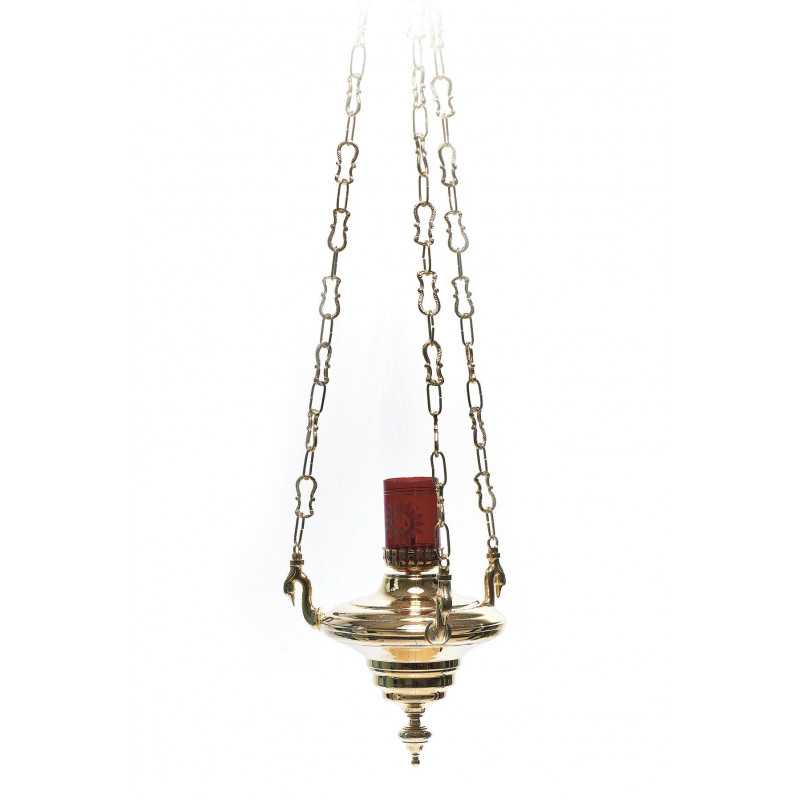 Sanctuary, hanging, electric or olive lamp - 40 cm - Best Catholic Shop
