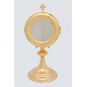Custody for a large host, brass, gold-plated - 36 cm - Image 2