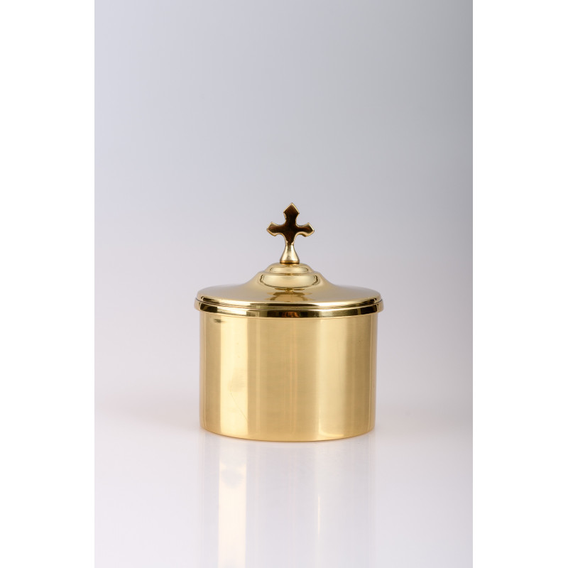 Ciborium, gold plated - h 7cm, Ø 9cm - Best Catholic Shop
