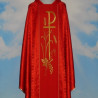 Chasuble with computer-embroidered belt - rosette (617) - Image 3