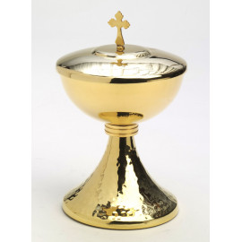 Gilded ciborium - 19.5 cm