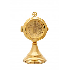 Custodia brass, gold-plated - 21 cm