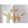 Altar Tablecloth cross - golden embroidery (31) - Image 2
