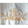 Altar Tablecloth IHS - golden embroidery (40) - Image 2