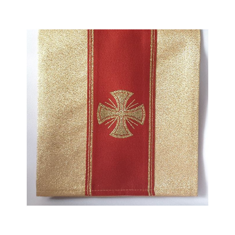 Chalice Veil - red-gold - Best Catholic Shop