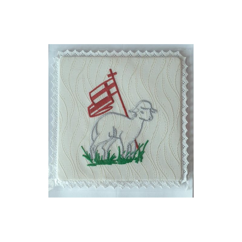 Palls ecru - Lamb - Best Catholic Shop