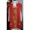 Roman chasuble red - damask fabric (5) - Image 2