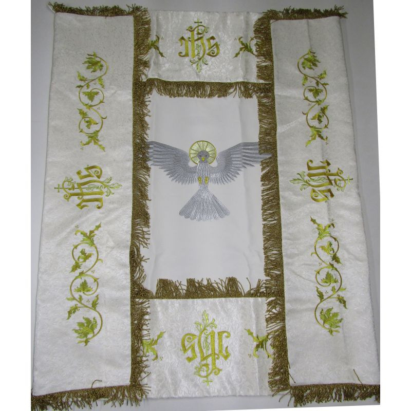 Processional embroidered canopy 120x150 cm (16) - Best Catholic Shop