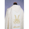 Embroidered chasuble - Lourdes - Image 3