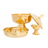 Liturgical ciborium under two forms - 19 cm - Image 1