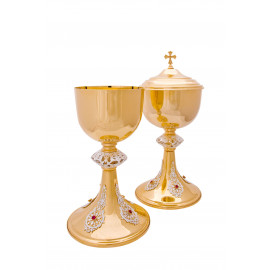 Liturgical ciborium 31 cm (10)