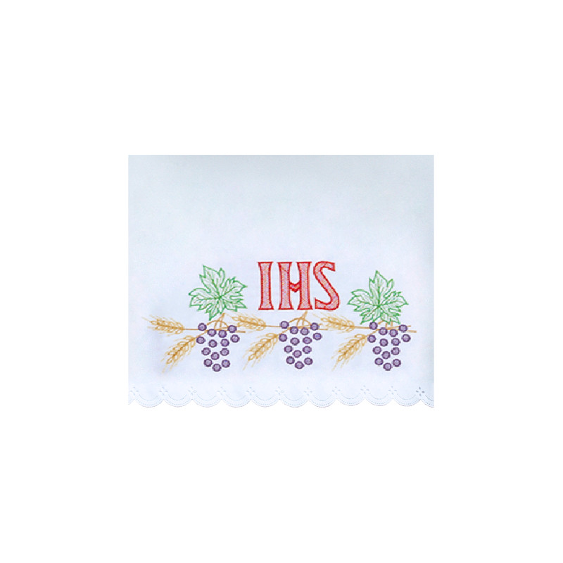 Altar Tablecloth IHS (1) - Best Catholic Shop