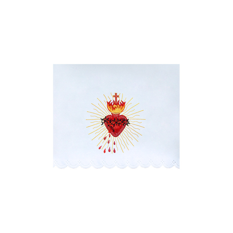 Altar Tablecloth Heart of Jesus (6) - Best Catholic Shop